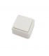 Interruptor Superficie Blanco 65x65mm 10A 250V