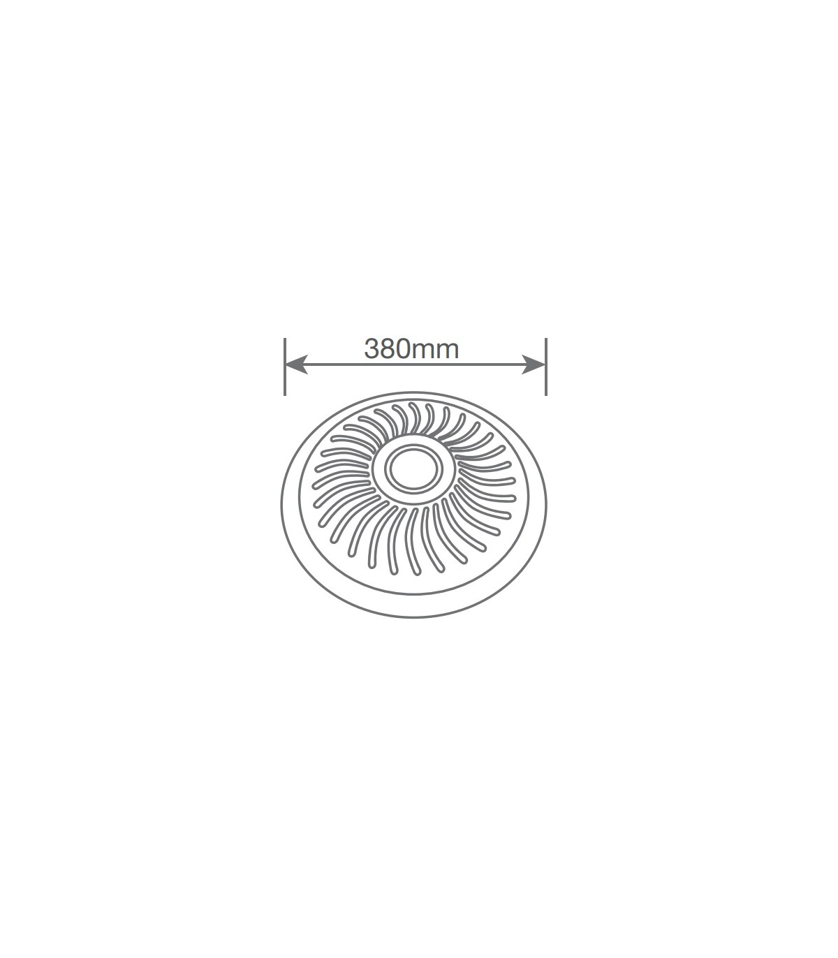 Brasero eléctrico LUT/ASSIS Max. 900W