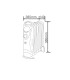 Radiador de Aceite Mini COPLEY 900W Blanco 9 Elementos