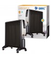 Radiador de Mica TARCOLA con mando 2000W Negro