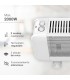 Radiador de Mica BELOAH 2000W Blanco