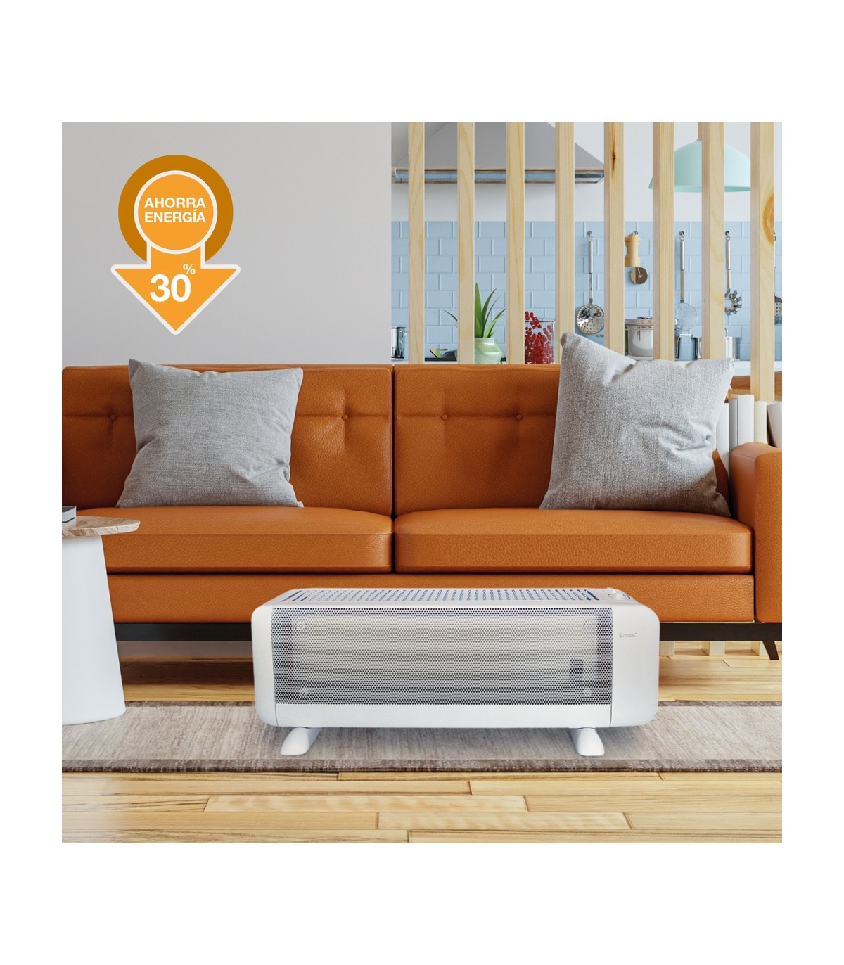 Radiador de Mica BELOAH 2000W Blanco