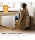Radiador de Mica KAMBAL 2000W Blanco