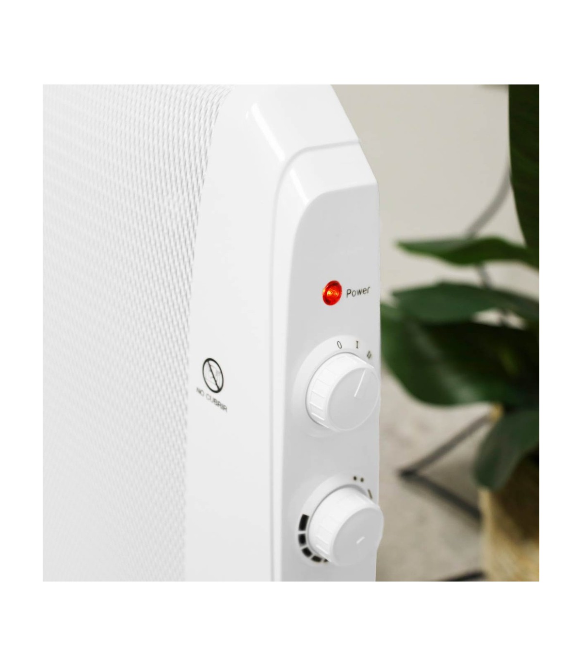 Radiador de Mica KAMBAL 2000W Blanco