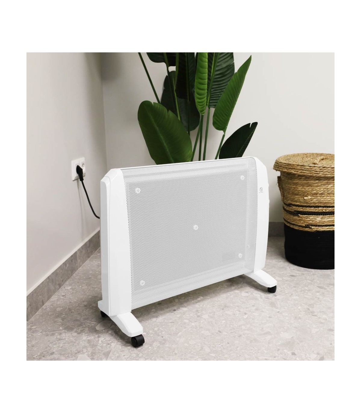 Radiador de Mica KAMBAL 2000W Blanco