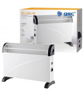 Calefactor Convector Estándar SUSUK Blanco 2000W
