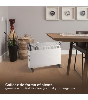Calefactor Convector Estándar SUSUK Blanco 2000W