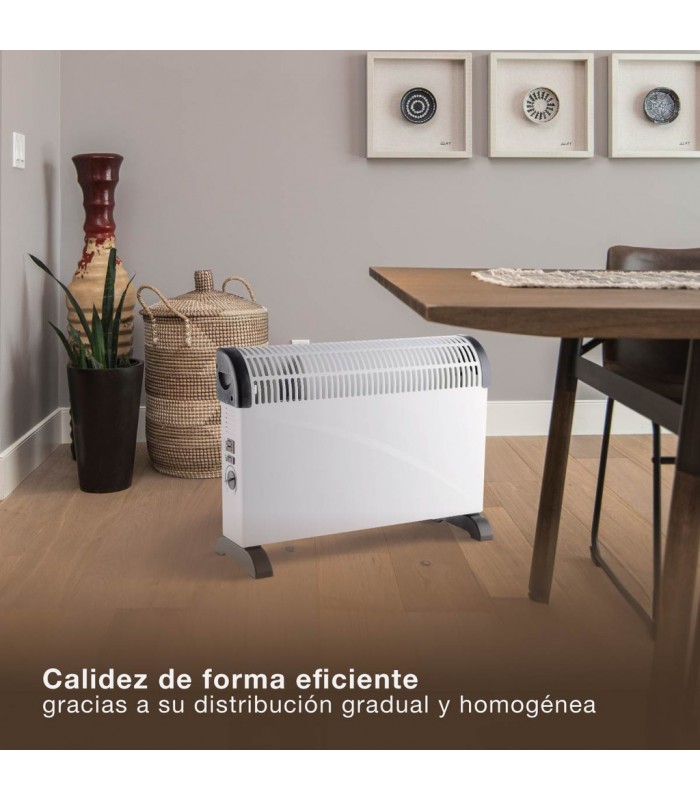 Calefactor Convector Turbo SUSUK Blanco 2000W