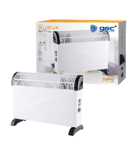 Calefactor Convector Turbo SUSUK Blanco 2000W