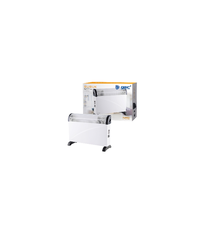 Calefactor Convector Turbo SUSUK Blanco 2000W