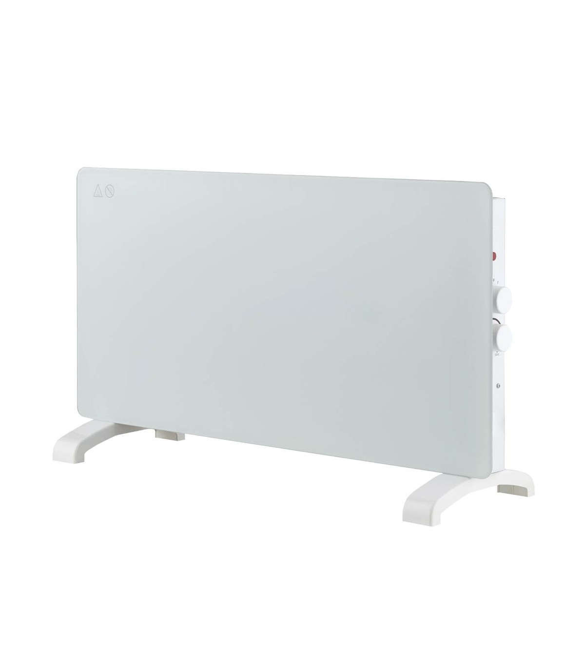 Radiador Convector de cristal ZANTHUS Blanco 2000W