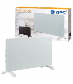 Radiador Convector de cristal ZANTHUS Blanco 2000W