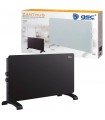 Radiador Convector de cristal ZANTHUS Negro 2000W