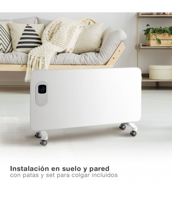 Radiador Convector Digital WIFI BETONG Blanco 1500W