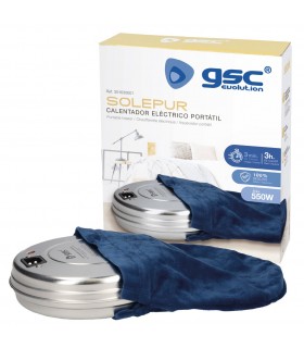 Calentador eléctrico portátil Solepur Máx. 550W