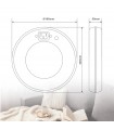 Calentador eléctrico portátil Solepur Máx. 550W
