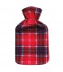 Bolsa de agua caliente 2L Cuadro escocés rojo
