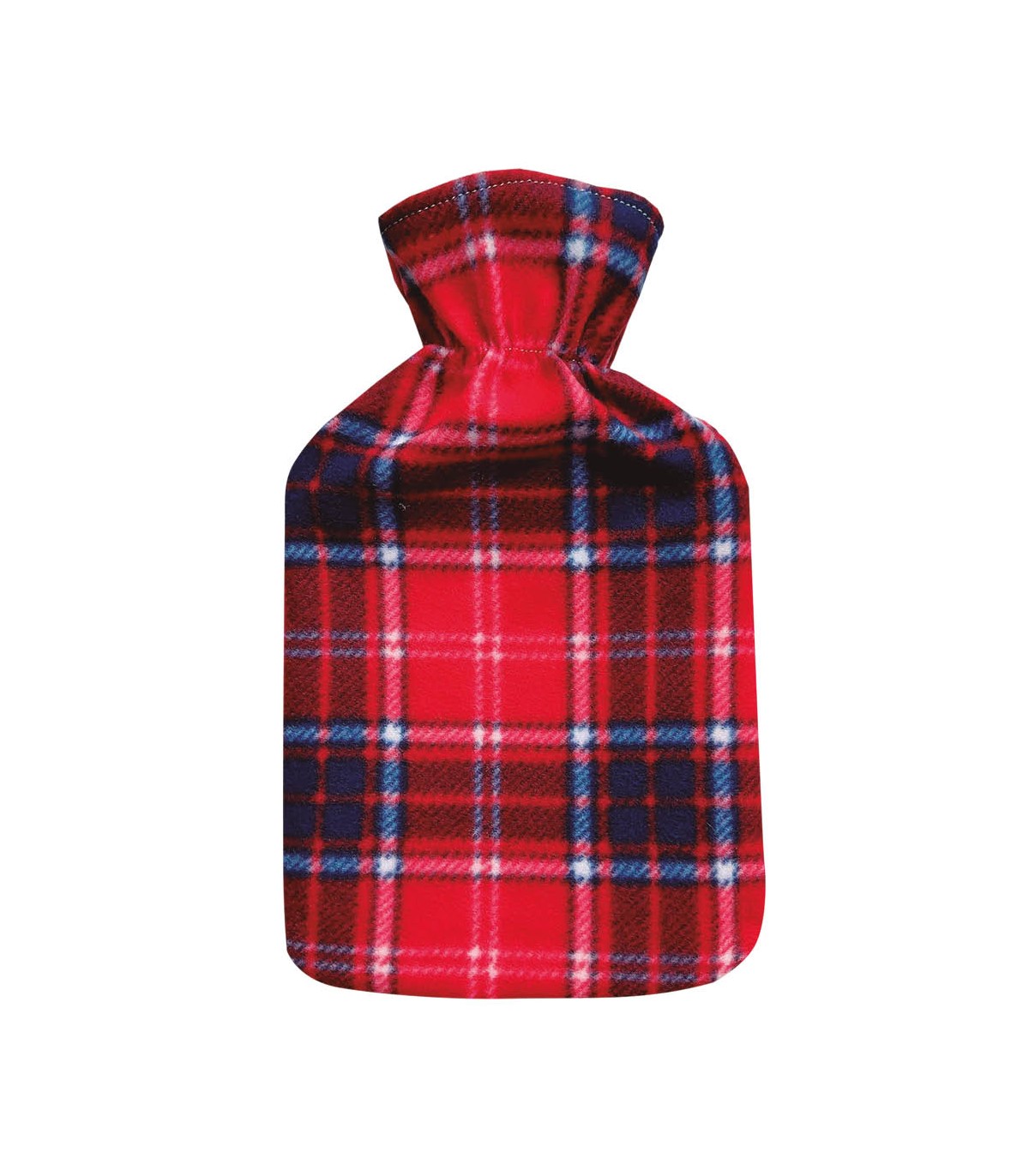 Bolsa de agua caliente 2L Cuadro escocés rojo