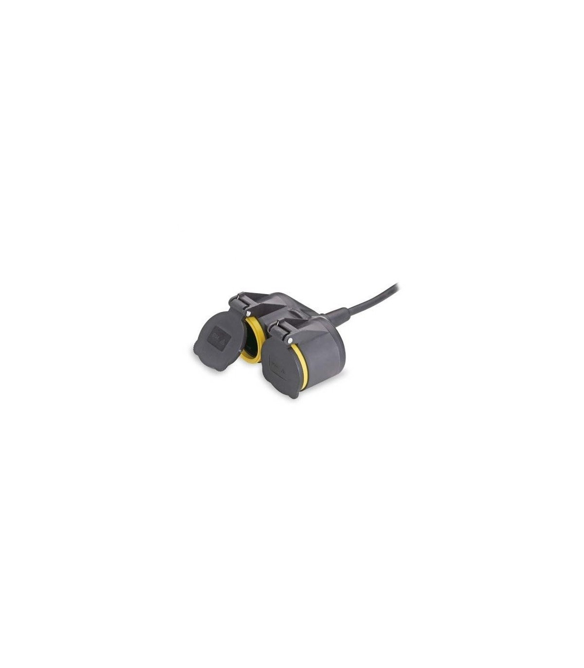 Doble Sucko con Tapas para Engarzar Cable IP44