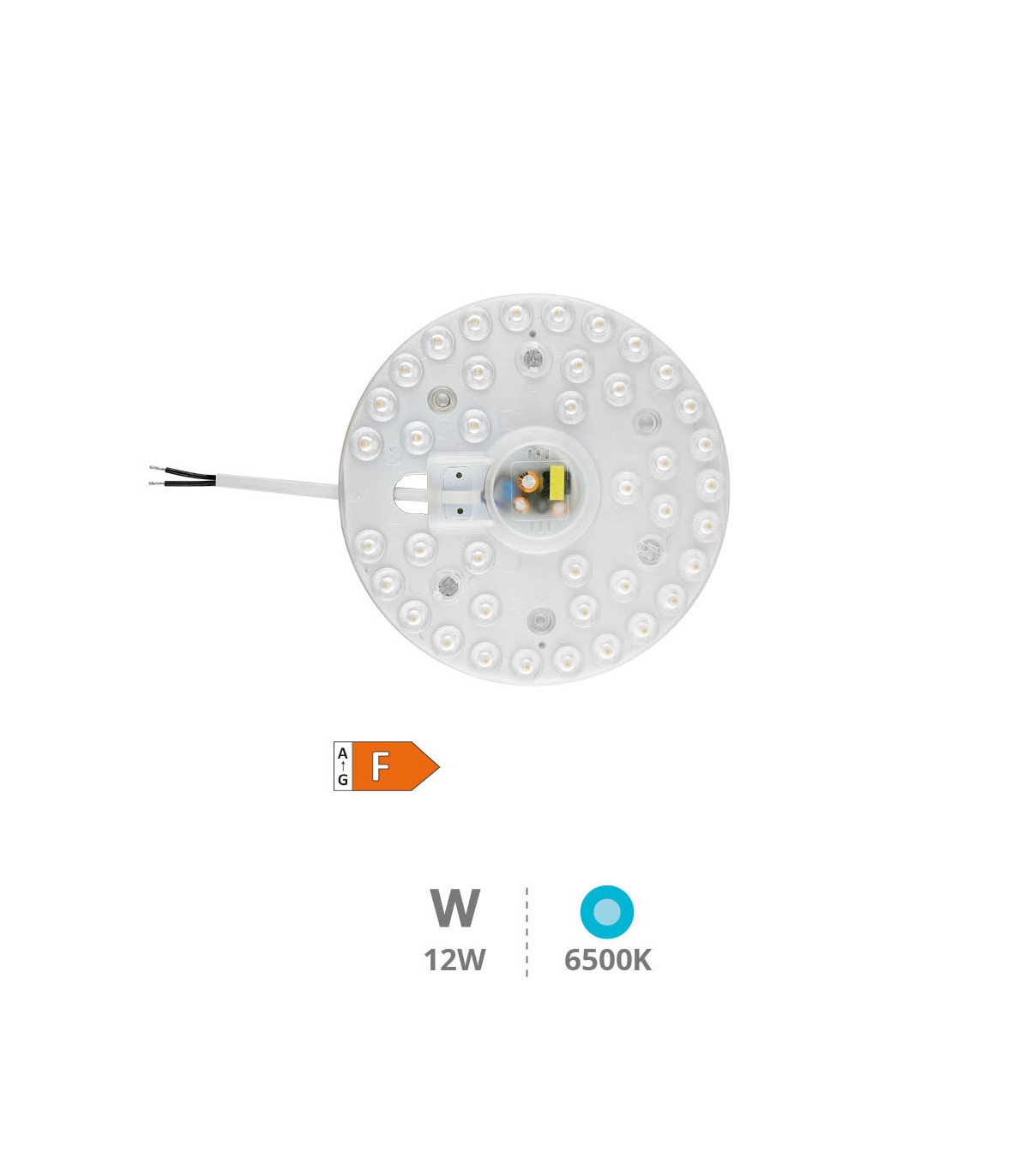 Placa Led Imán Para Plafones 12W 1300Lm IP20