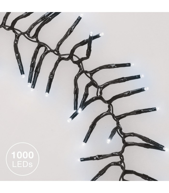 Guirnalda 10m 1000Led 8 Funciones 230V IP44