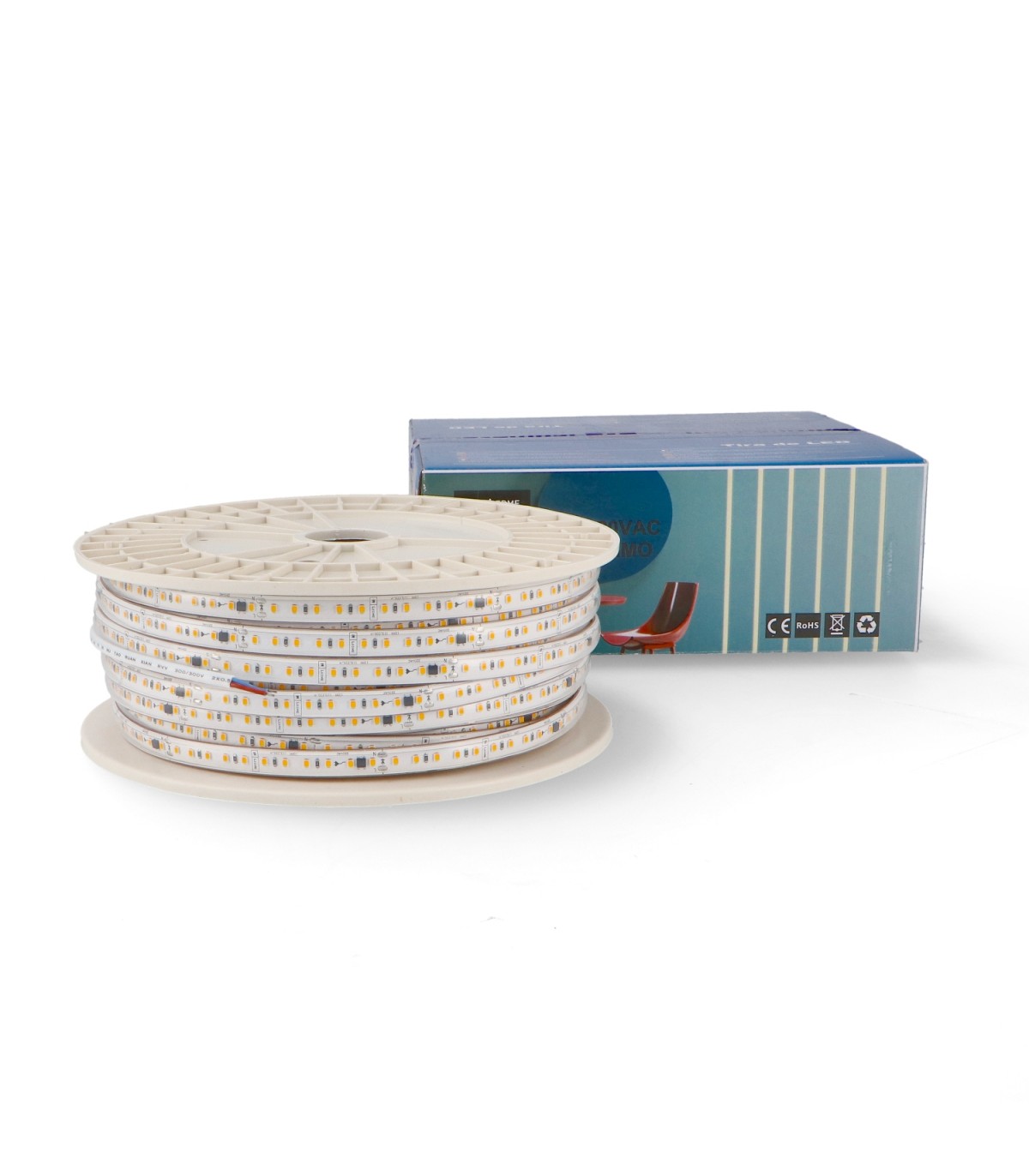 Tira Slim LED Bergamo 17W/m 1500Lm/M 220V IP65 -Metro-