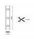 Tira Slim LED Bergamo 17W/m 1500Lm/M 220V IP65 -Metro-