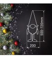 Gnomo de Pie LED Kazbo 50cm 3000K