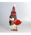 Pajaro Navidad LED FROSTINE 21cm 3000K