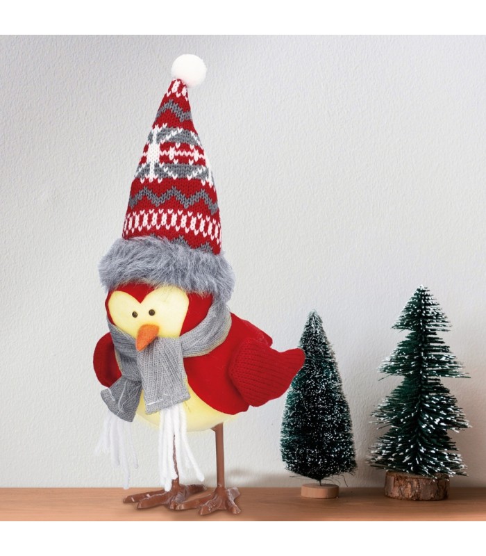 Pajaro Navidad LED FROSTINE 21cm 3000K