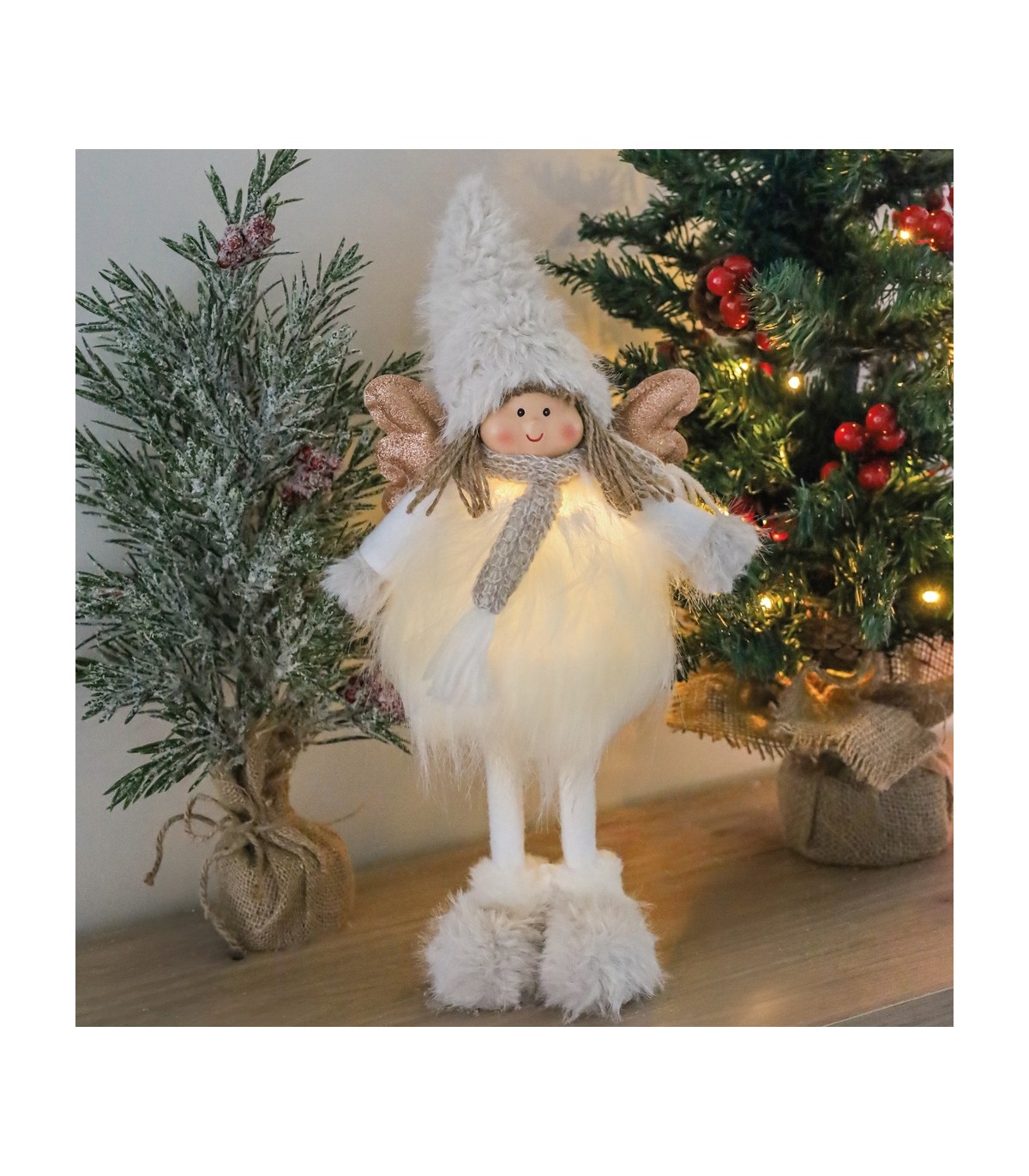 Angel de Pie LED ARIEL 42cm 3000K