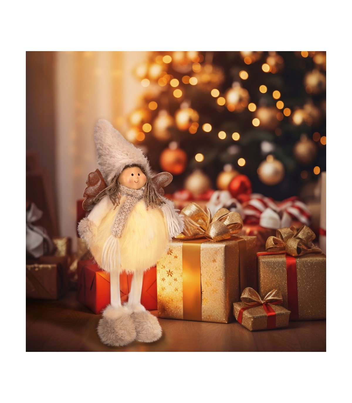 Angel de Pie LED ARIEL 42cm 3000K