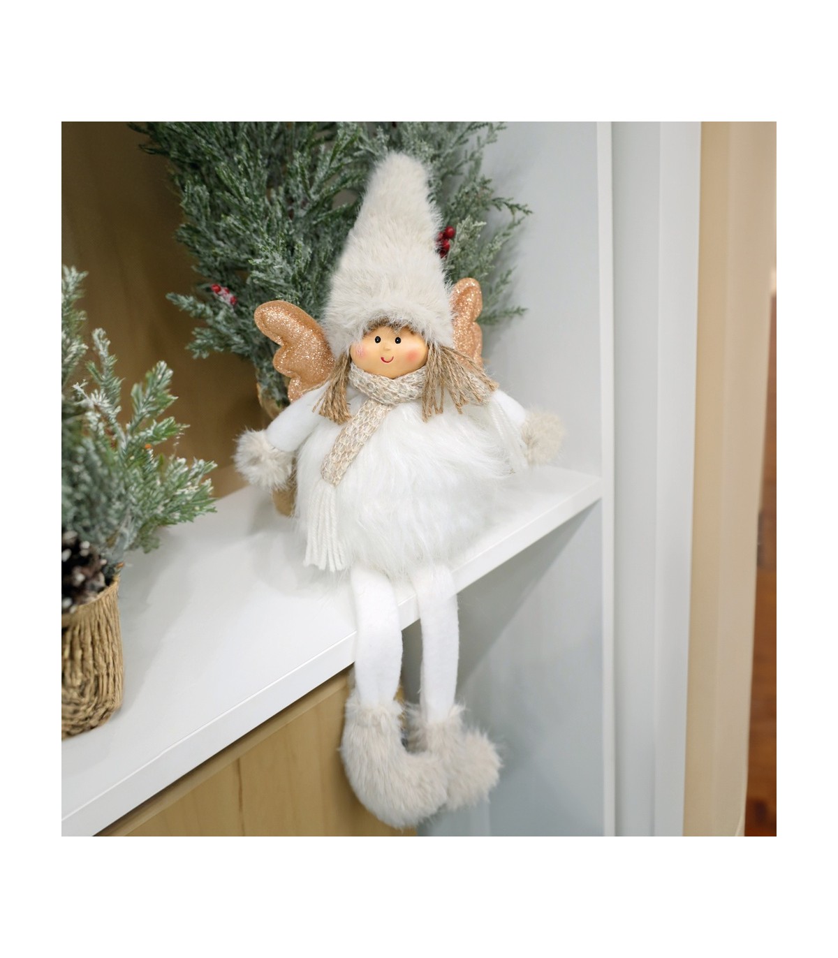 Angel Sentado LED HANIEL 48cm 3000K