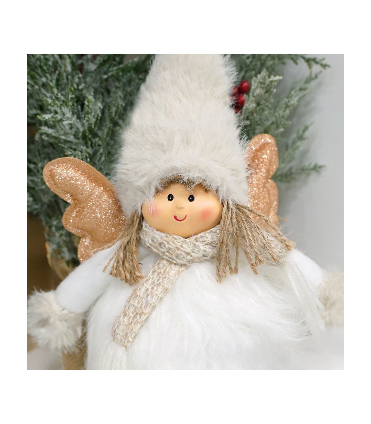 Angel Sentado LED HANIEL 48cm 3000K