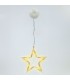 Estrella colgante de navidad LED 3000K