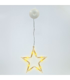 Estrella colgante de navidad LED 3000K