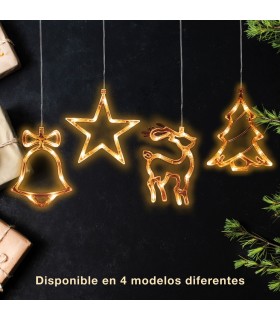 Estrella colgante de navidad LED 3000K