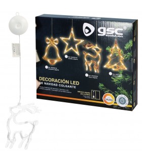 Reno colgante de navidad LED 3000K