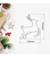 Reno colgante de navidad LED 3000K