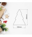Arbol colgante de navidad LED 3000K