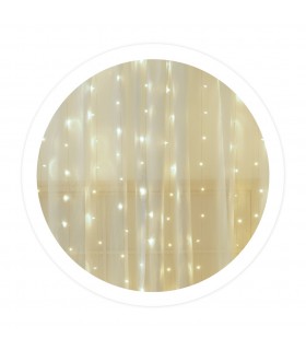 Cortina LED Luminosa 2x1m 230V IP44