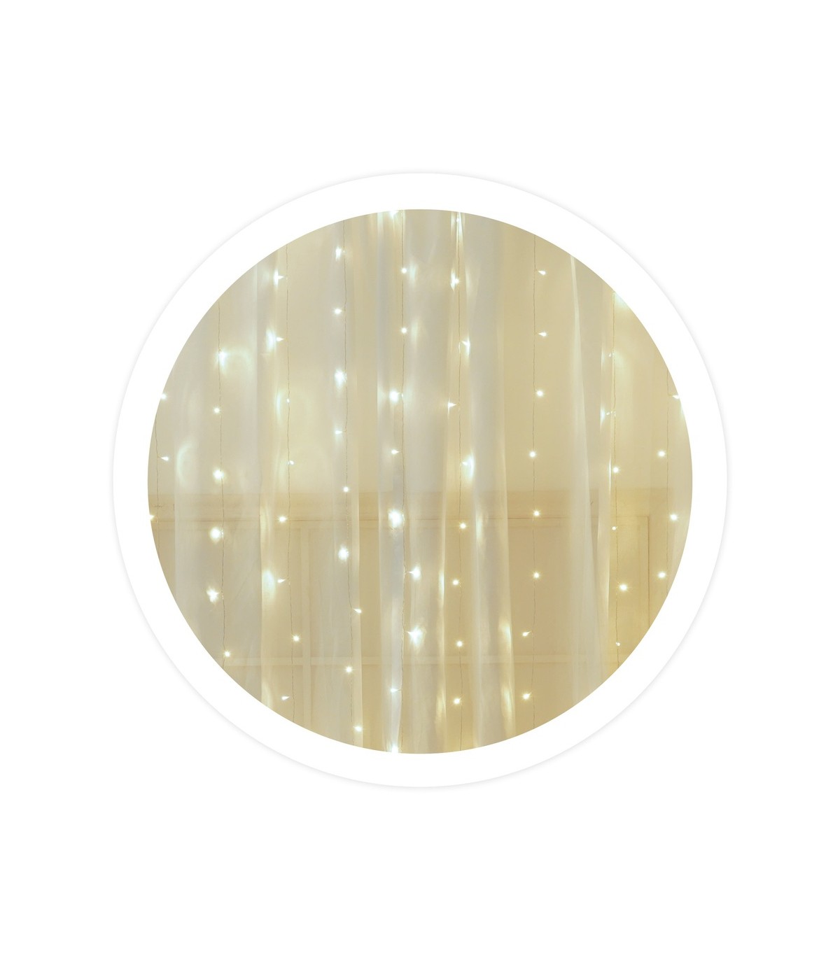 Cortina LED Luminosa 2x1m 230V IP44