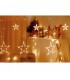 Cortina LED Estrellas 3.5m 8 Funciones con Mando