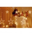 Cortina LED Estrellas 3.5m 8 Funciones con Mando