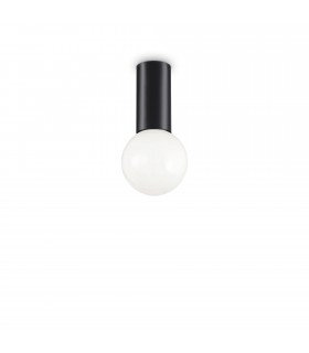 Aplique de Techo PETIT PL1 1xE27 Negro