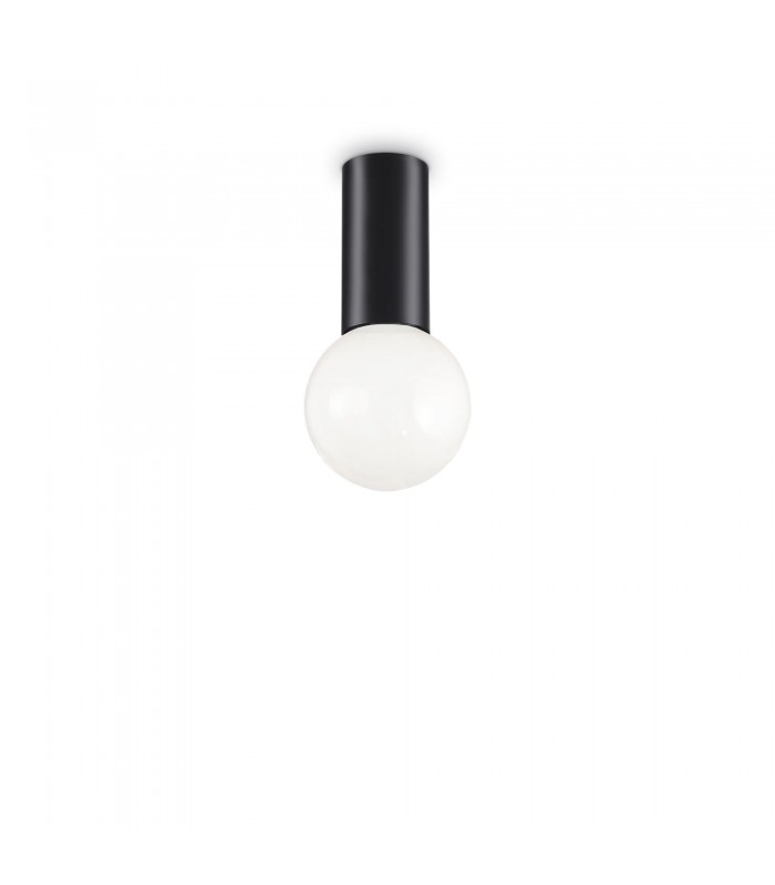 Aplique de Techo PETIT PL1 1xE27 Negro
