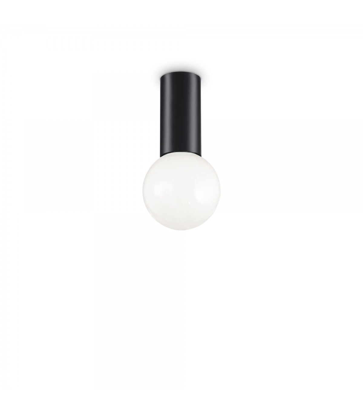 Aplique de Techo PETIT PL1 1xE27 Negro