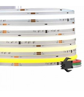 Tira LED Digital COB SPI 11W 1100Lm/M 360Led/M IP20 DC24V -5 Metros-