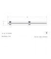 Tira LED Digital COB SPI 11W 1100Lm/M 360Led/M IP20 DC24V -5 Metros-