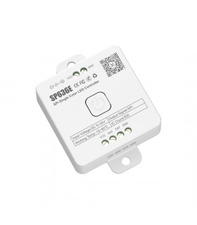 Controlador SP636E  Bluetooth RF para tira LED SPI Monocolor 5-24V 12A con APP